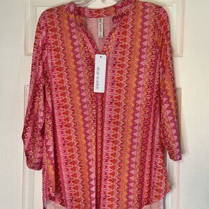 Dear Scarlett Pink Top - Women’s Size Small - NWT - Style LIZ-C0167